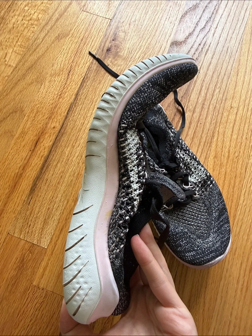 Nike Free RN flyknit running sneakers lightweight